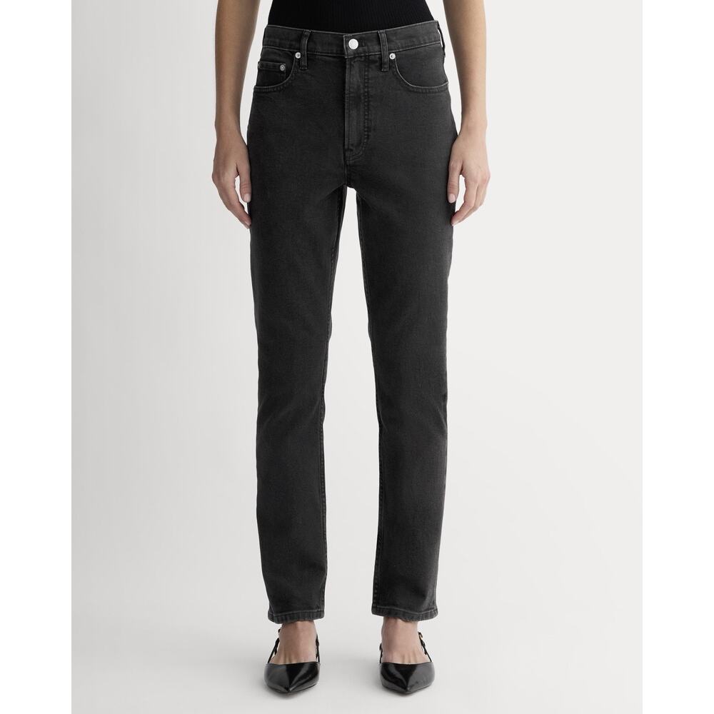 Everlane Black Washed Jeans Boy Friend Women’s Size 24 Regular Ankle